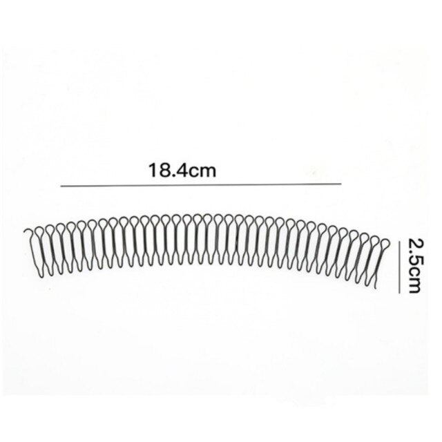 Mode Duurzaam U Vorm Hair Afwerking Fixer Kam Extra Hold Baby Haren Vrouwen En Meisjes Kapsel Haar Accessoires: D