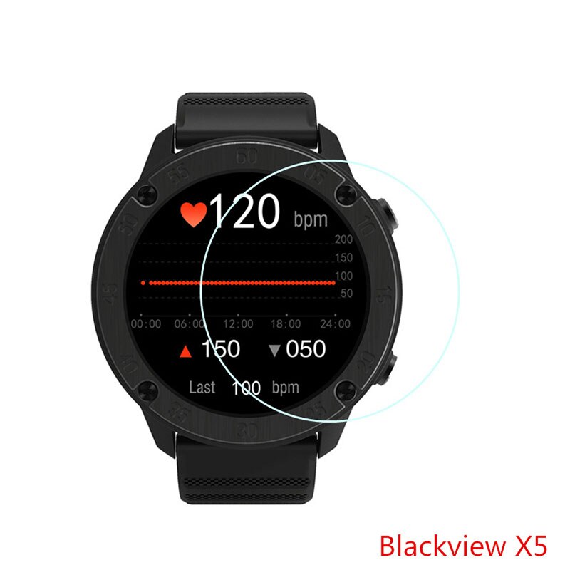 Voor Blackview X1 5ATM Screen Protector Gehard Glas Horloge High Definition Waterbestendig Beschermende Glas