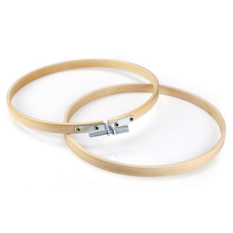 14 Pieces 6 Inch Embroidery Hoops Bulk Cross Stitch Hoop Ring For For Embroidery and Cross Stitch