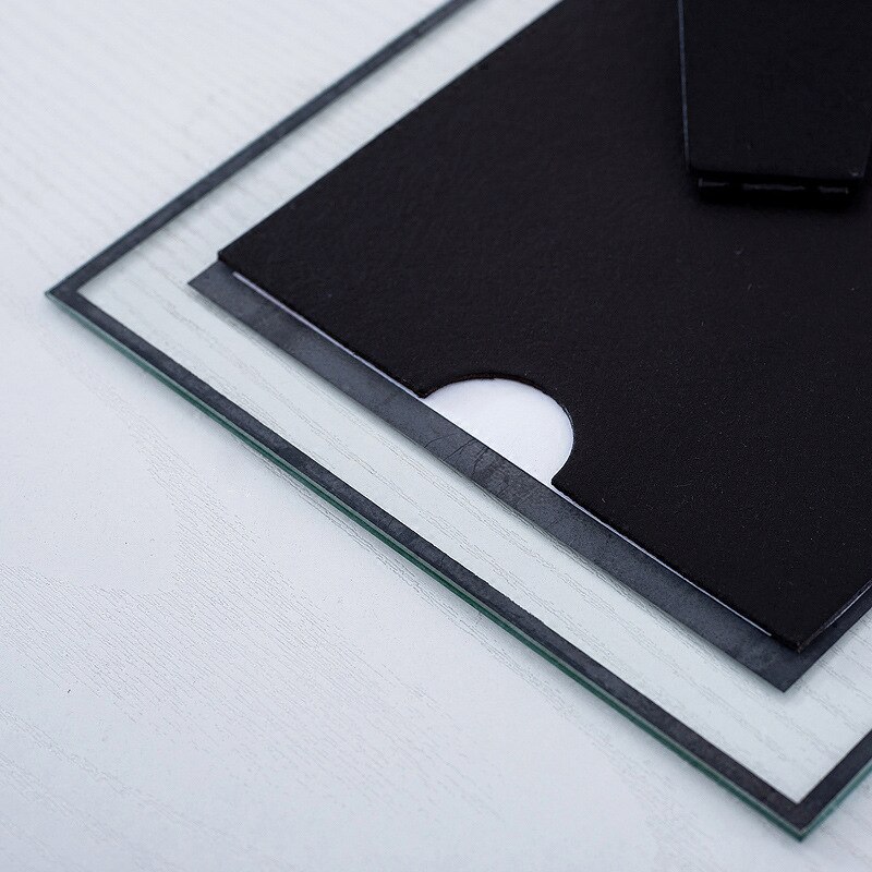 Crystal Glass Frame Table Certificate 6/7/8 inch Photo Frame Album Home Decoration Glass Picture Frame