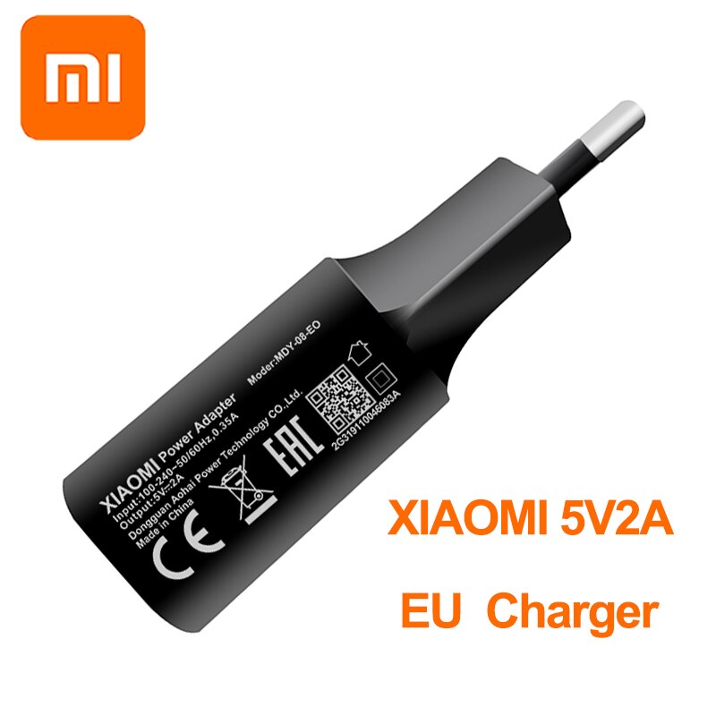 Originele Xiaomi 5V 2A Usb Charger Adapter Voor Xiaomi Mi 2 3 4 5 6 S F1 A1 A2 redmi K20 3 3 S 4 4A 4C 4X 4Pro 5 Note 3 4 5 6 7 Pro