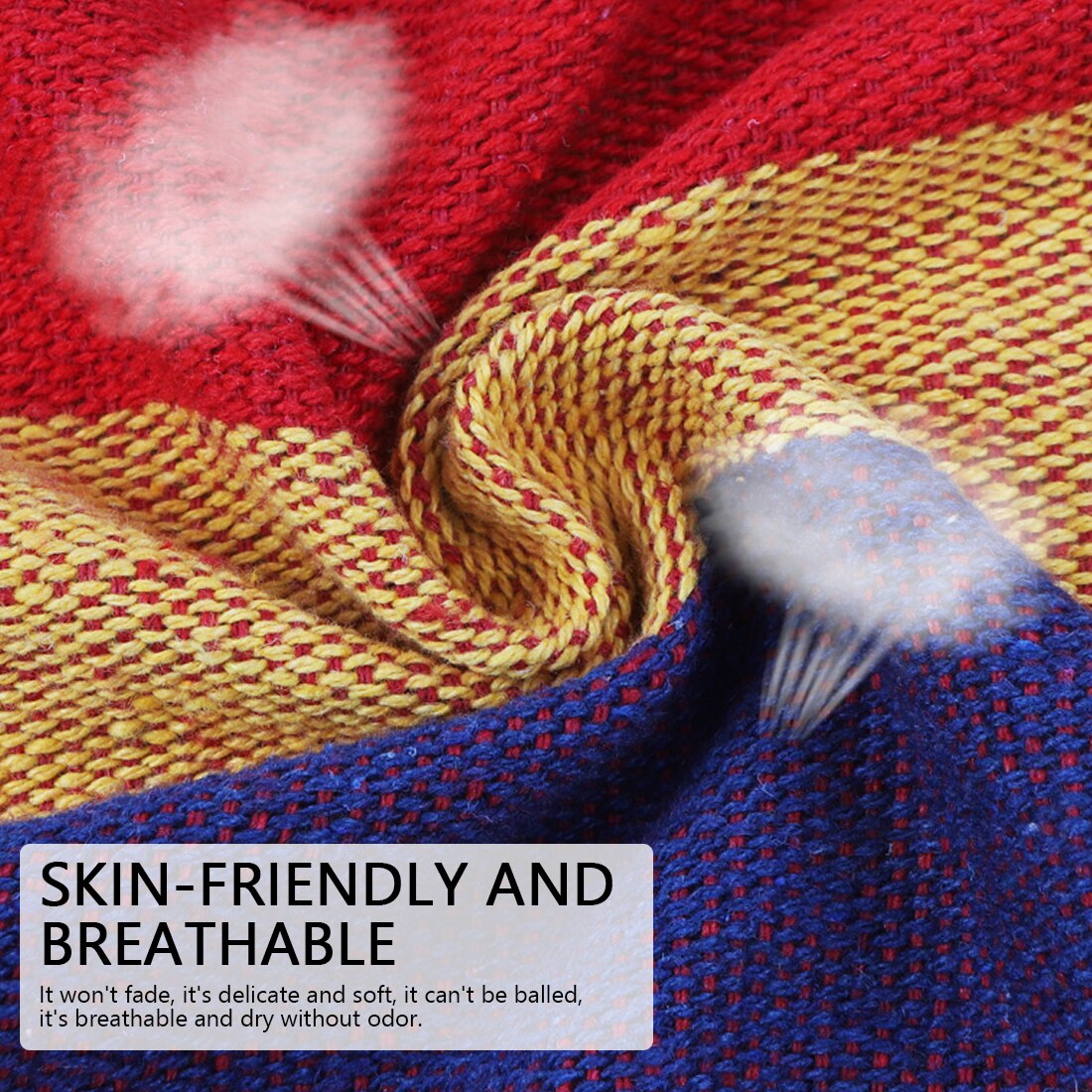 Hammock Portable Beach Chair Hanging Rope Chair Swing Chair Seat for Adults Kids Garden Hammock with Support Indoor Outdoor