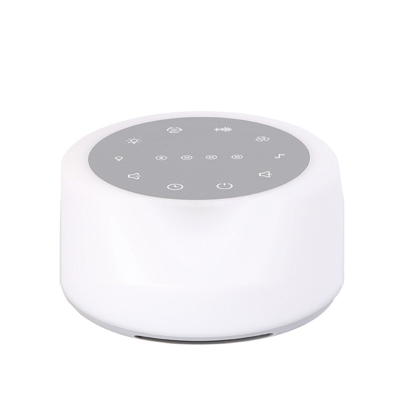 Machine à bruit blanc, lumière d&#39;humeur, sons naturels, musique pour dormir, son naturel, minuteur pour chambre de bébé
