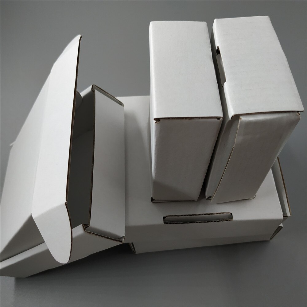 9*5*4m 50pcs small white Packing carton Boxes Soap Packaging Storage Package Mailing Box