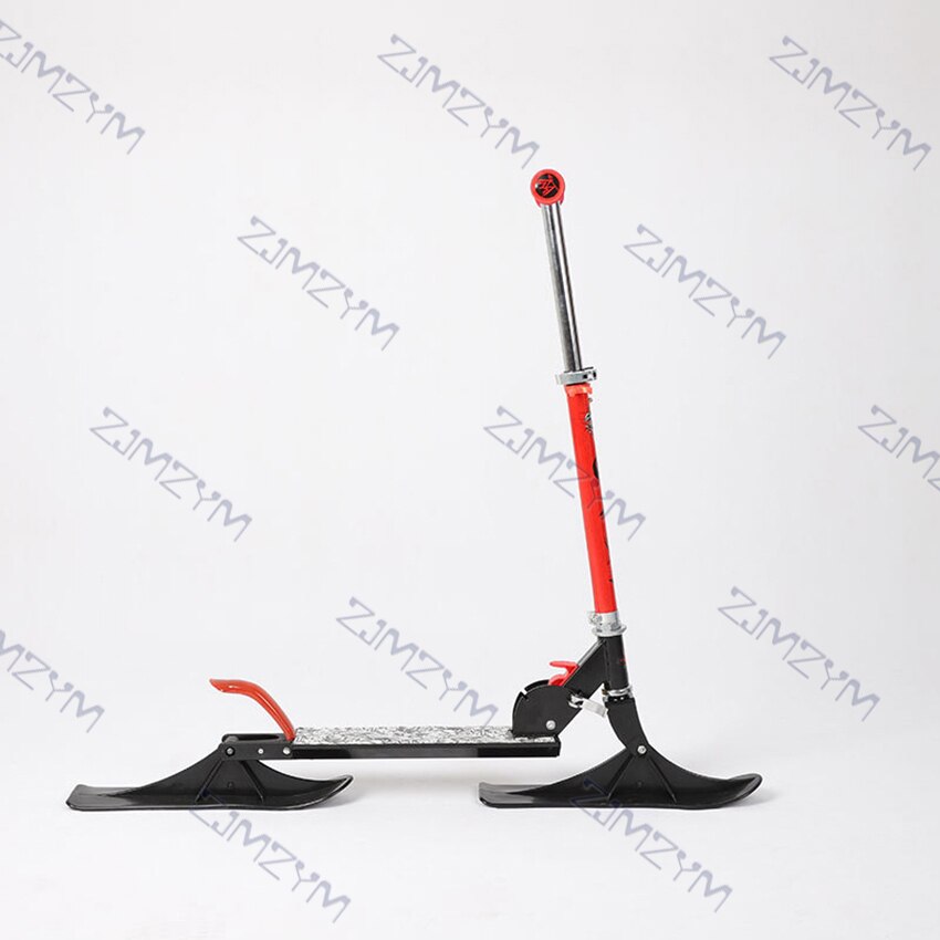 Portable planche à roulettes luge Snowboard pour enfants hiver neige Ski traîneau Scooter Snowboard équitation outils pièces de rechange universelles