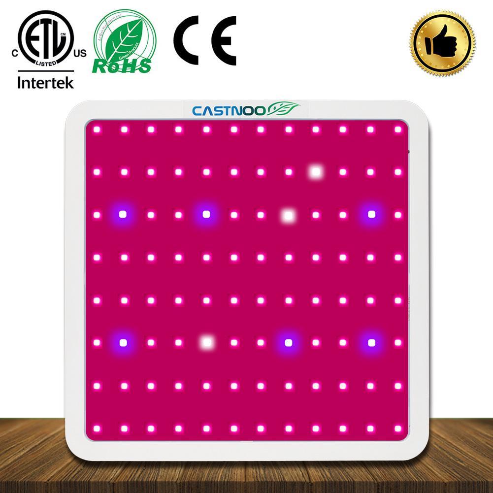 CASTNOO 400W LED Grow Light Full Spectrum Indoor Hydro Veg Flower Grow Panel Led Growing Light Strip for Plants Indoor Growing