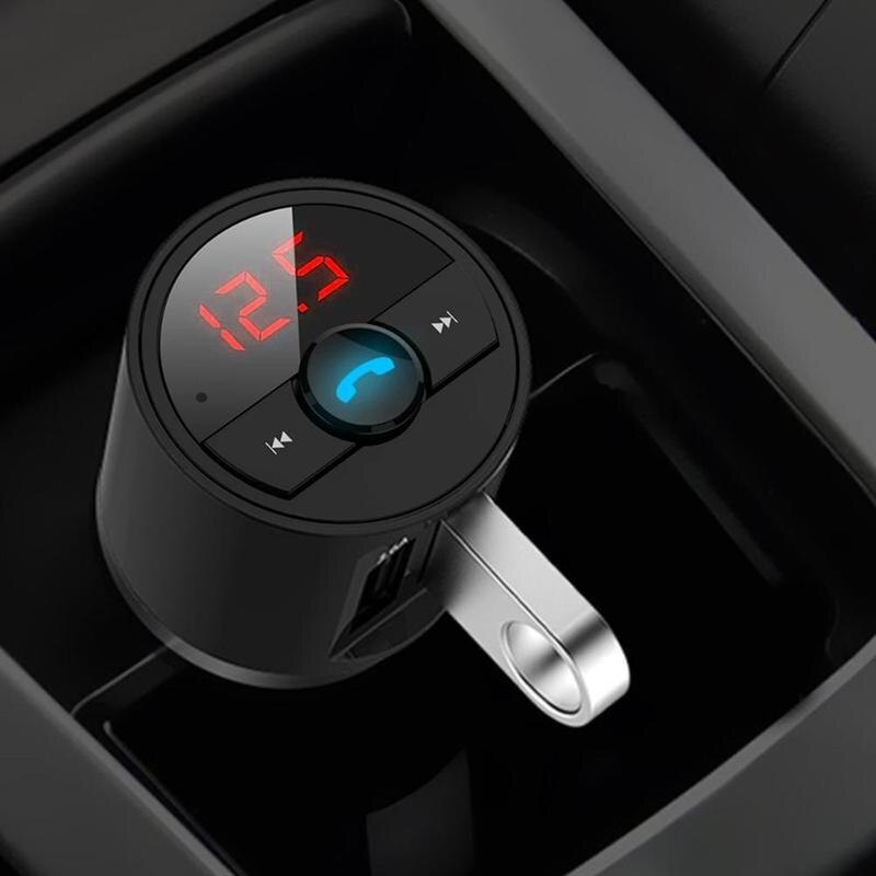FM Transmitter USB Charger Bluetooth Car Kit FM Modulator Audio Music Mp3 Player Phone Wireless Handsfree
