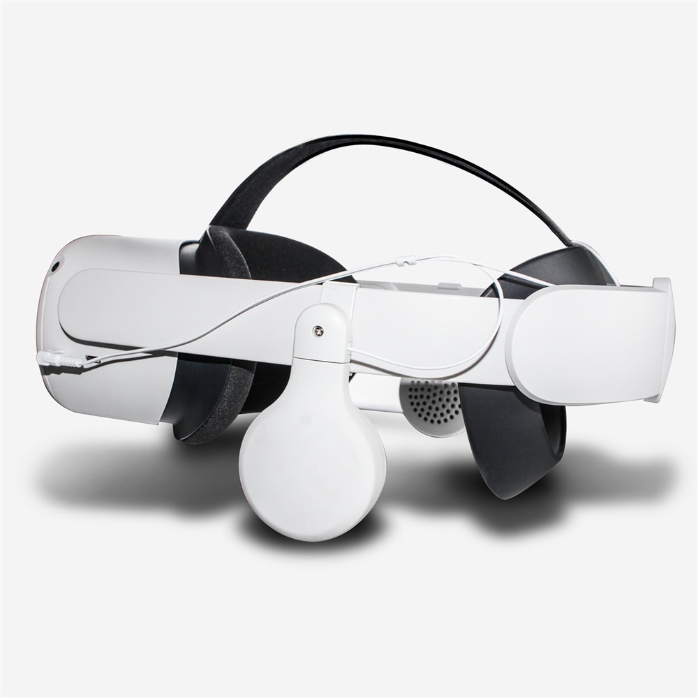 Verstelbare Vr Hoofdtelefoon Geluidsisolerende Headset Voor Oculus Quest 2 Vr Glazen Accessoires