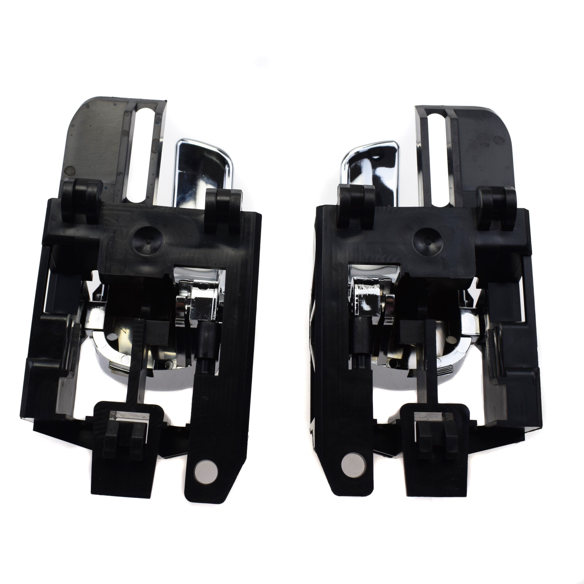 ISANCE wewnątrz klamka wewnętrzna dla Nissan Qashqai 2007-2013 z przodu z tyłu lewego prawego pasażera kierowcy # 80671JD00E i 80670JD00E