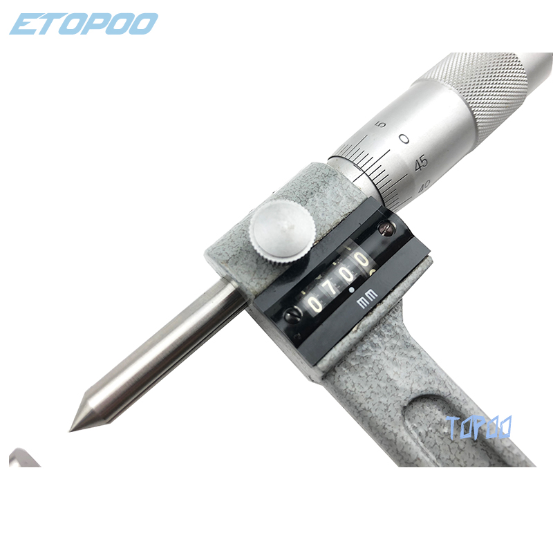 High Precision Digit Counter Disc Brake Micrometer 7-32mm/0 .300"-1.300"