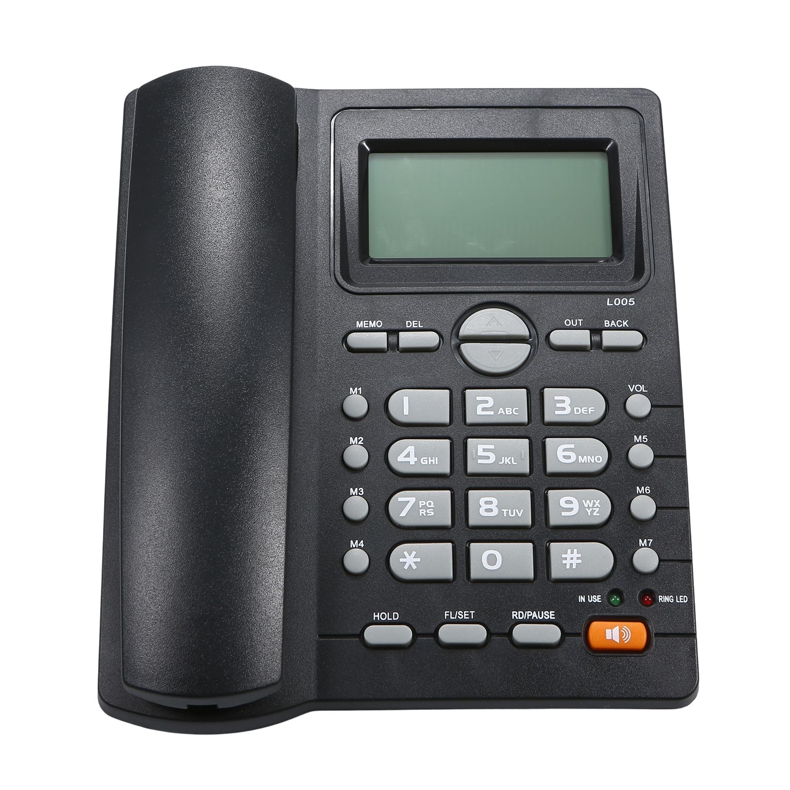 Desktop Draadgebonden Telefoon Vaste Telefoon Met Caller Identificatie Lcd-scherm Verstelbare Helderheid Ons Telefoonlijn
