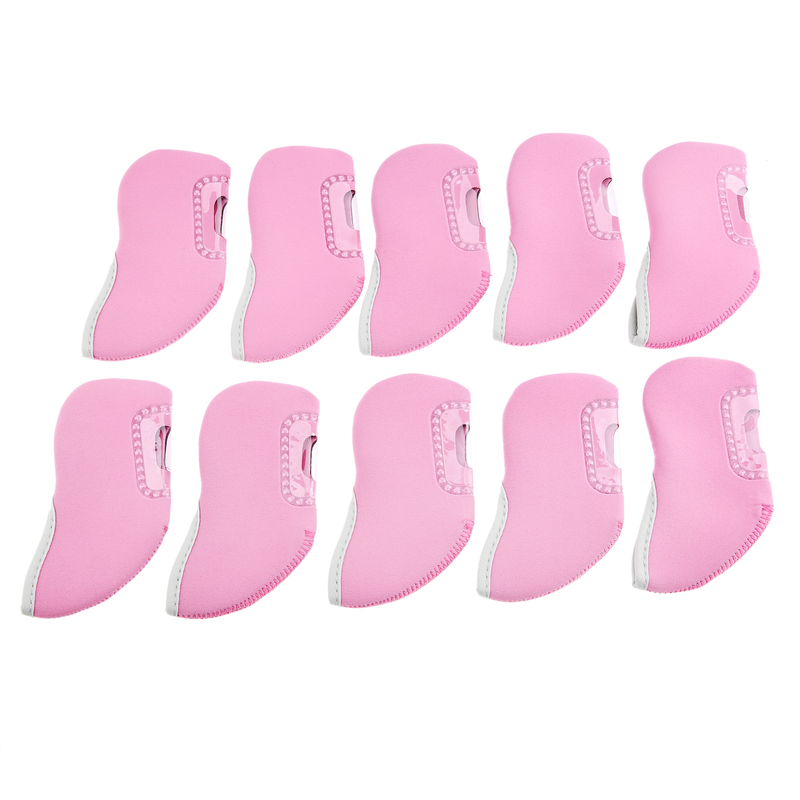 Housses de tête en fer Golf, protection de la tête en fer pour le Golf protection de la tête en fer pour le Club de Golf, accessoires de Golf, 9 couleurs, 10 pièces