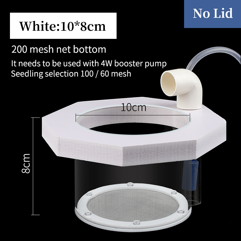 Suspended Fish Tank Breeding Isolation Box Transparent Acrylic Aquarium Incubator Multifunctional Spawning Room Fish Supplies: green