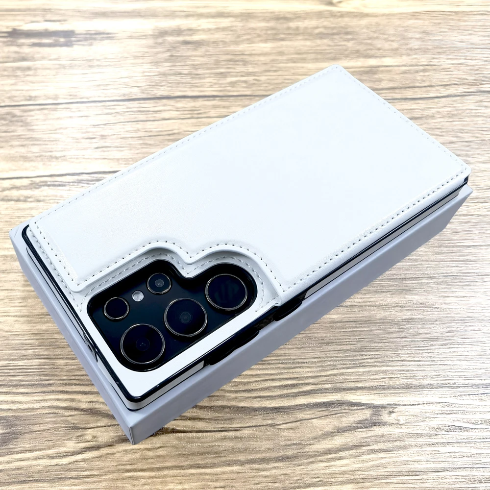 Capa carteira de couro luxuosa para samsung galaxy s25 s24 s23 s21 ultra plus a53 a54 a52 5g s 24 a 54 53 52 capa com slot para cartão de crédito: Denim / Azul