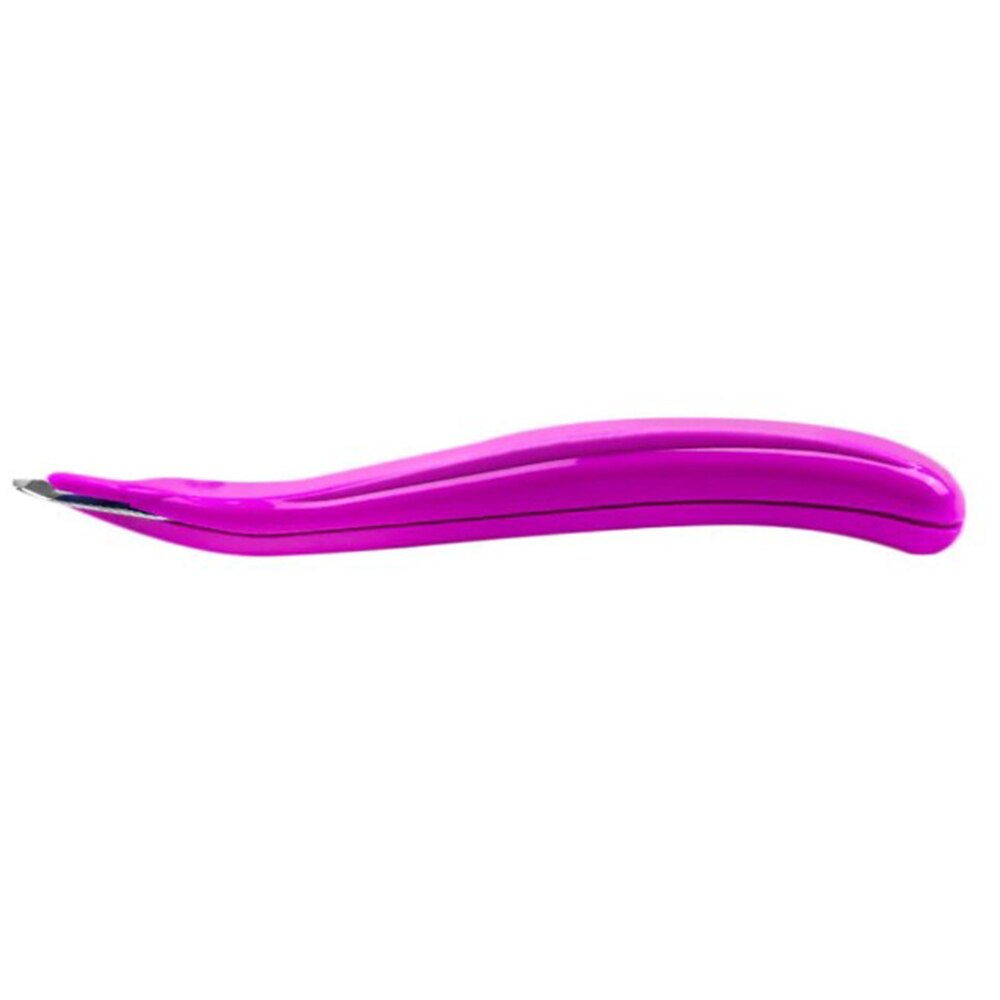 1Pcs Metalen Nietje Remover Verwijderbare Magnetische Hoofd Minder Inspanning Nietje Removal Tool Voor Home Office School Bindtoebehoren: pink