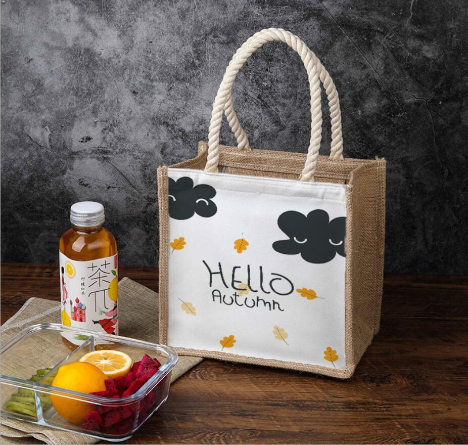 Fruits Portable Insulated Lunch Bag For Women Cooler Bag Kids lunch Box Thermal Case Pouch Lunch Container School Food Box: NO 9