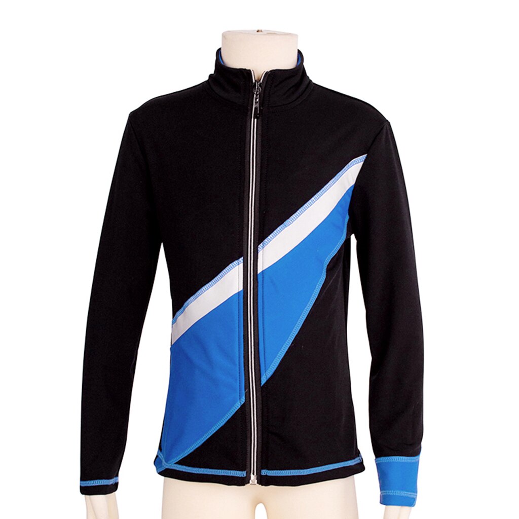 Vrouwen Meisjes Figuur Schaatsen Jas Skate Outfit Top Sportkleding Gymnastiek Dans Thermische Top Schaatsen Compressie Gym Jas