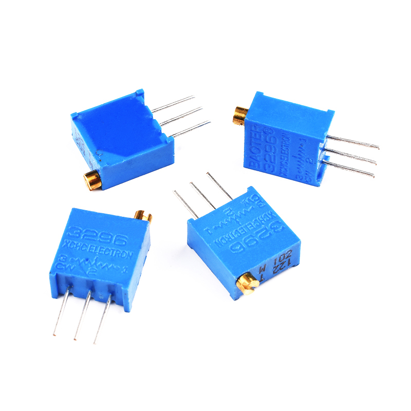 10 sztuk/LOTE 3296W 3296 potencjometr potencjometr przycinarki 50R-2M ohm100R 200R 500R 1K 2K 5K 10K 20K 50K 100K 200K 102 504 104 205