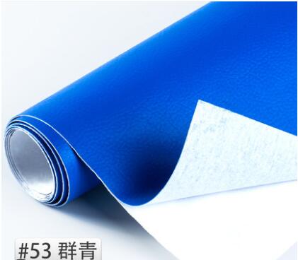 ZENGIA 50x138cm PU leather Self-Adhesive Synthetic Leather DIY Material Patch For Handbag sofa adhesive repair car glue leather