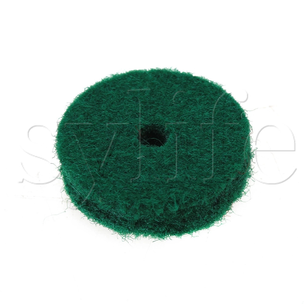 5pcs Felt Front Rail Regulating Punchings Piano Repair Schaff Supply Parts Green
