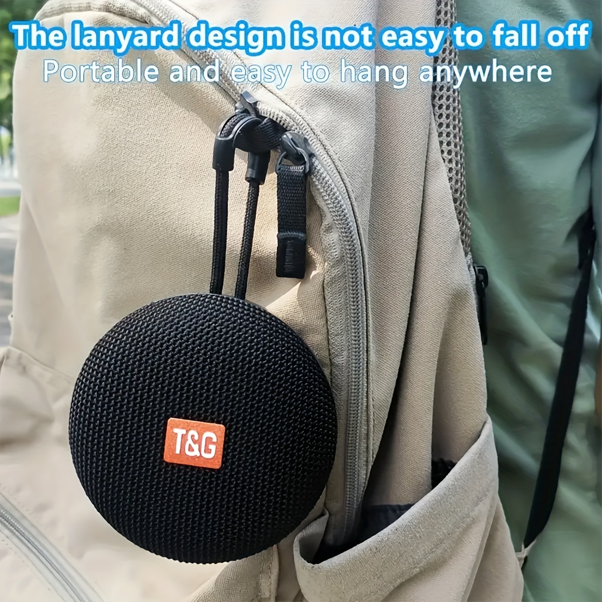Tg 352 högtalare bluetooth bärbara trådlösa bashögtalare vattentäta högtalare med stöd för aux, tf, usb, fm, soundbar, subwoofer