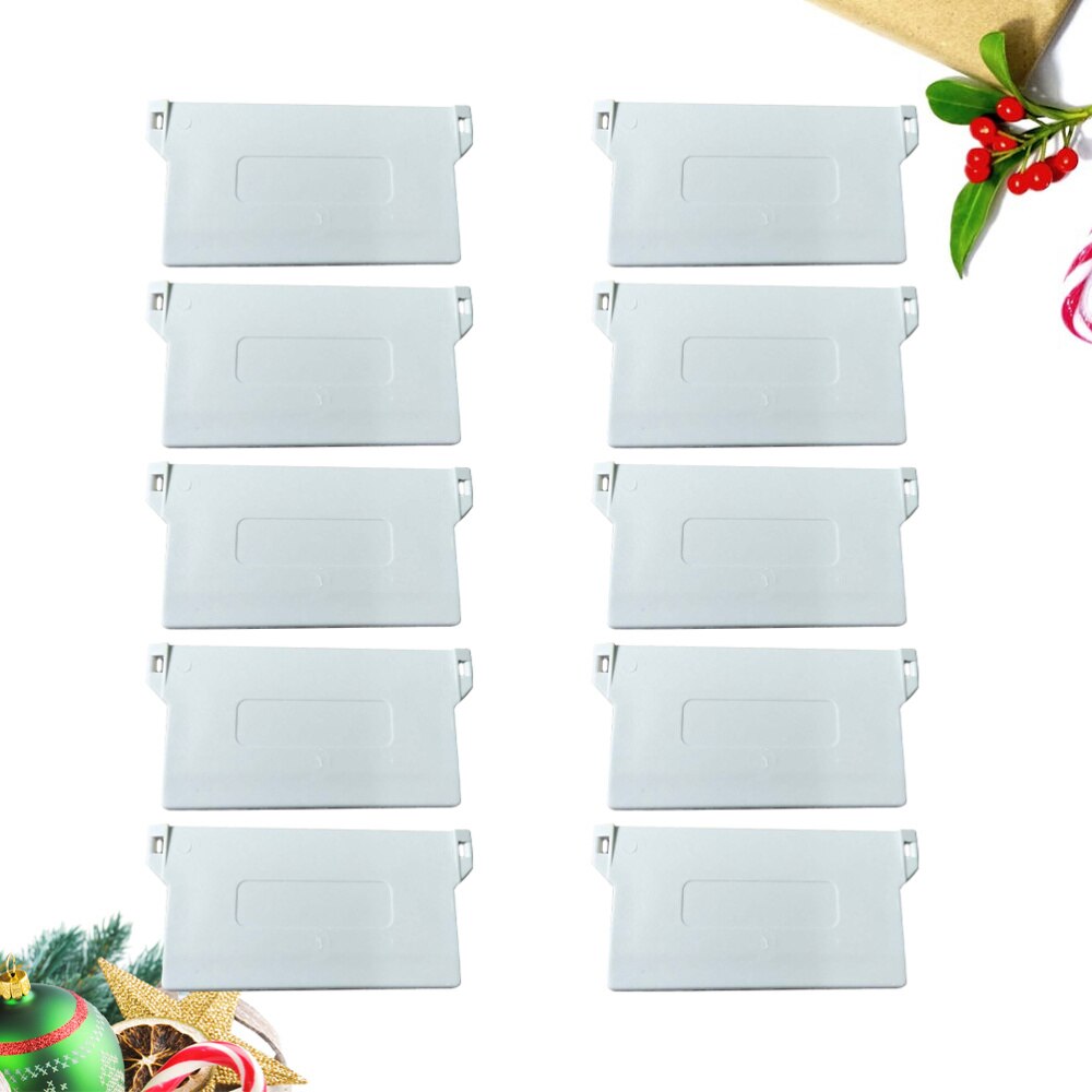 10PCS 89mm Bottom Plate For Vertical Blind Portable Bottom Weights Slats Vertical Blind Fittings Roller Accessories