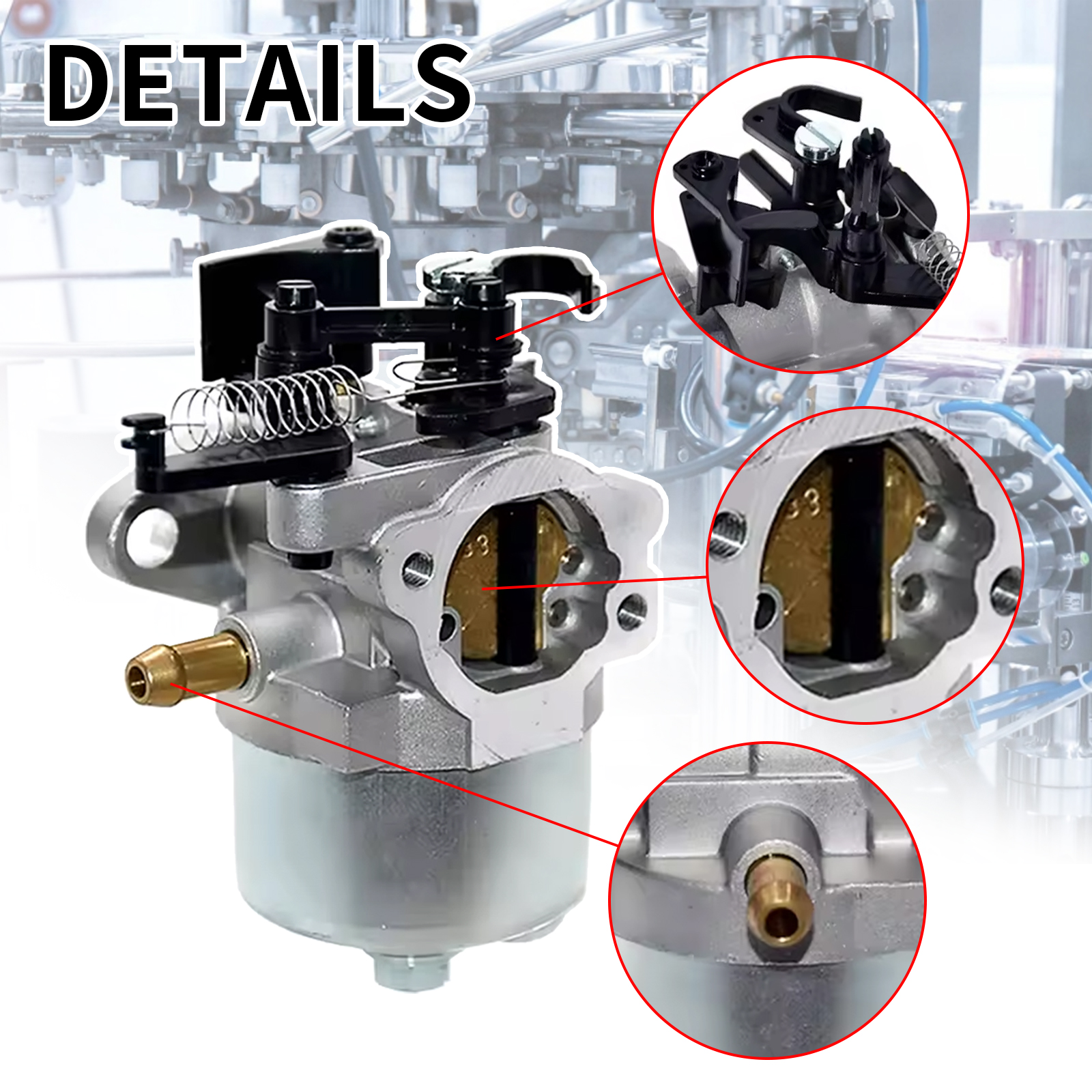 Dov 750 Carburateur Voor Briggs & Stratton Grasmaaier Dov 750 700 591852 793493 793463 Carb 100602 Motor Grasmaaiers