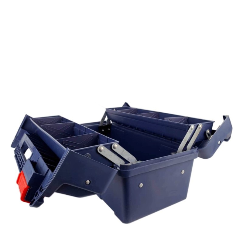 Hardware Toolbox Double layer Storage case Home Multi-function Car Repair Box Tool Container Case Large Plastic Tool Box
