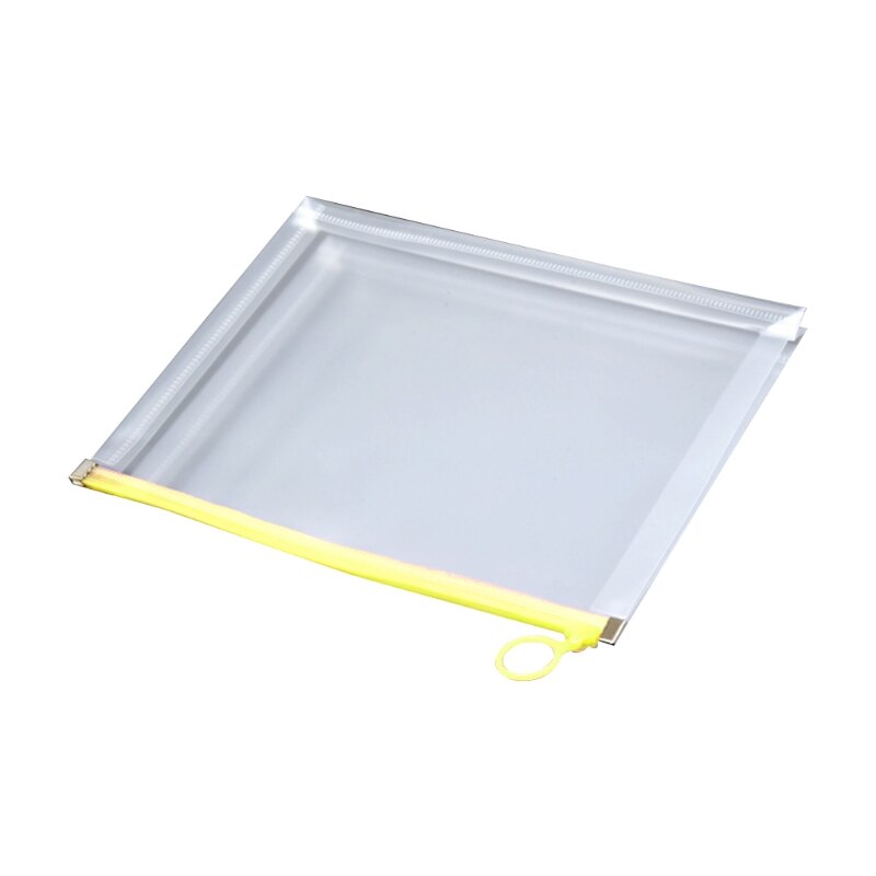 Multifunctional Transparent A4 A5 File Folder Document Bag Organizer Waterproof Q1JC