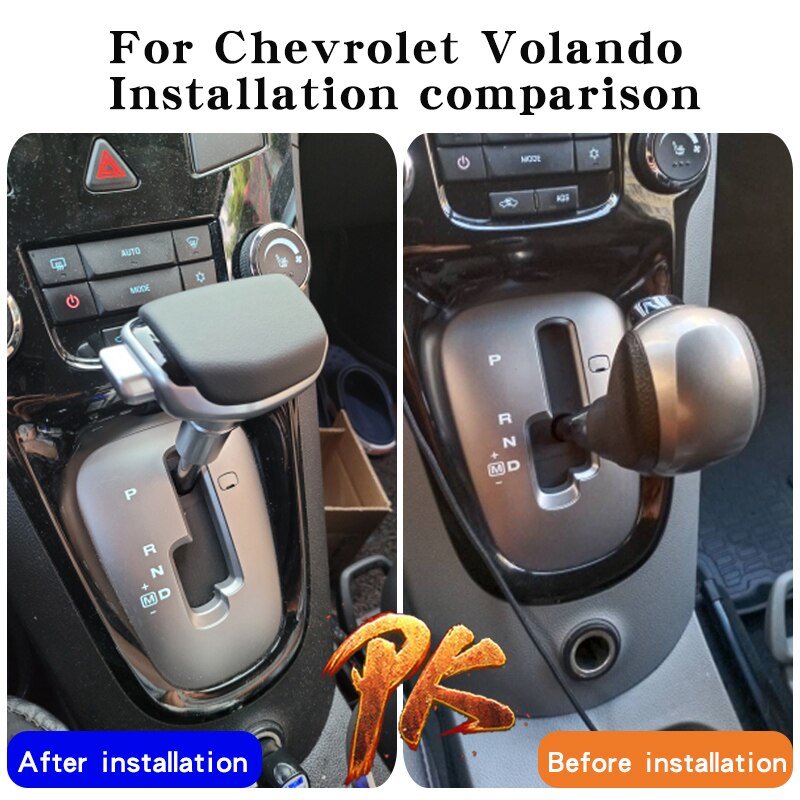 For Chevrolet cruze gear knob Capaci orlando automatic transmission shift knob Gear stick gearbox handle Refit Gear shift knob: For Orlando