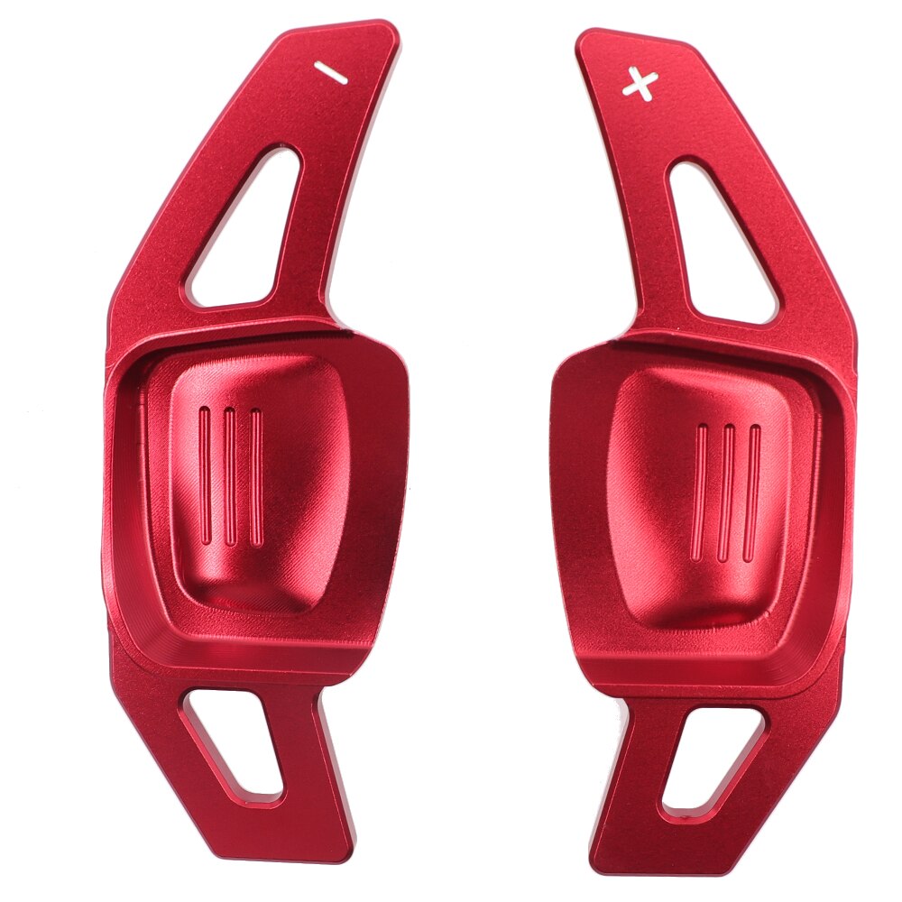 MUTYNE Schaltwippen-Aufkleber Für Citroën C5 Aircross, C4 Grand Picasso U.a. – Aluminium, Selbstklebend, Eingeätzt +/-