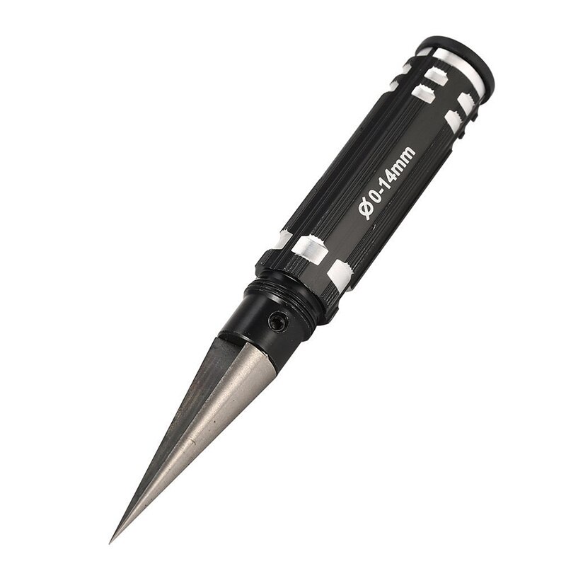 Lochöffner Aufweitungsstempel Reibahle Bohrer 0-14mm Metall RC Hobby DIY Werkzeug