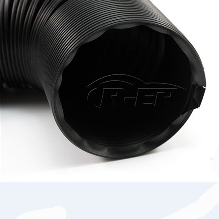 Car Hood Cold Air Intake Tube 3-Inch Air Intake Engine Feed Conduction Tube Hose 76MM Flexible Air Intake System Car Accessories