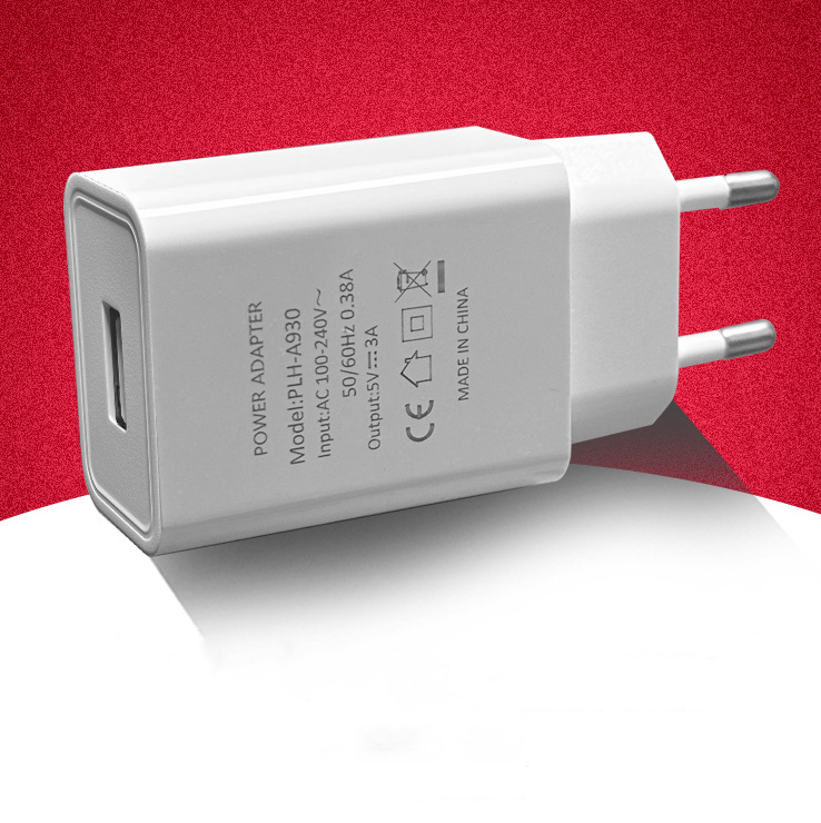 USB 5V 3A Voeding Adapter 15W Oplader LED Light Strip Voeding EU US Plug 220V 110V naar 5V LED Verlichting Accessoires: Beige