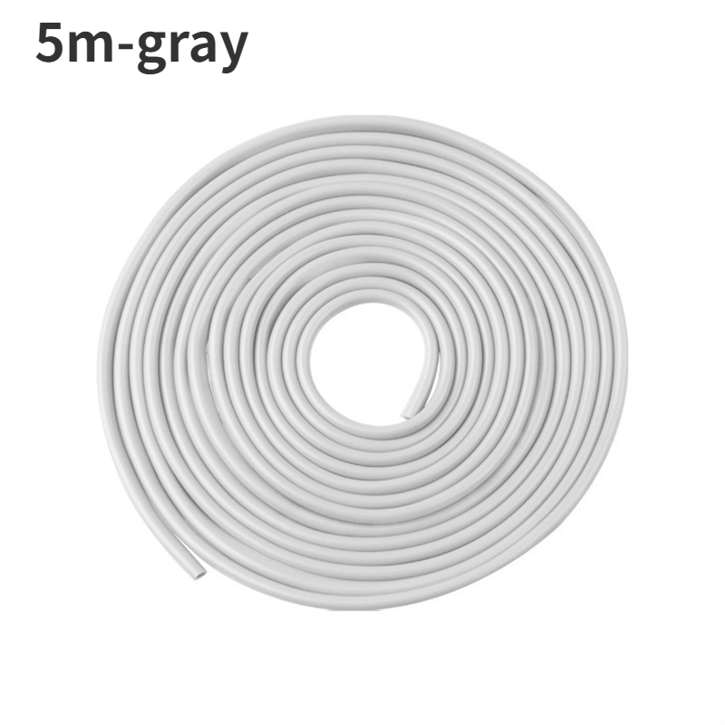 5m Adhesive Scratch Tools Car Door Edge Rubber Scratch Protector Strips Car Styling Mouldings Protection Side Doors Moldings: Lavender
