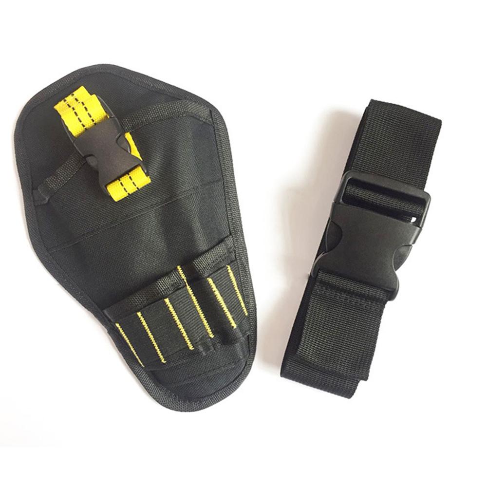 Portable Heavy Duty Drill Driver Holster Cordless Electrician Tool Bag Bit Holder Belt Pouch Waist Cordless Drill Storage Pocket