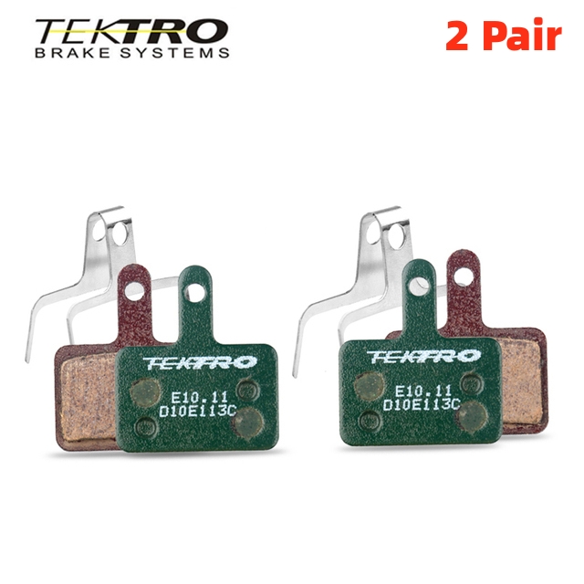 TEKTRO E10.11 MTB Fahrrad Scheibenbremsbeläge Harz Metall Pad für Shimano BR-M355 M375 M5395 M415 M475 M515 M525 MT200 Bremssysteme: Gelb