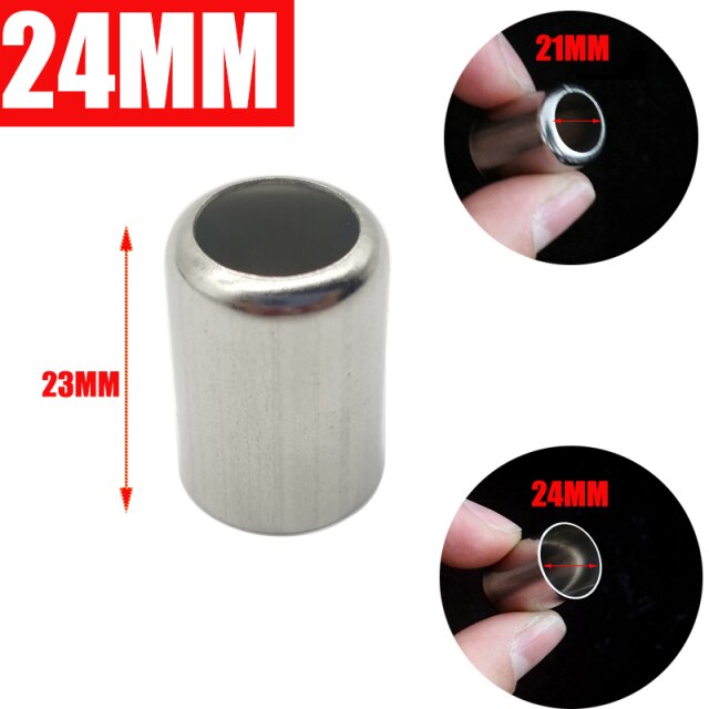 50pz-pacchetto strumenti di crimpatura per tubi flessibili ad alta pressione connettore di scarico per tubi in acciaio inossidabile raccordo per tubi da 11.5MM -18MM: 24mm / 30pezzi
