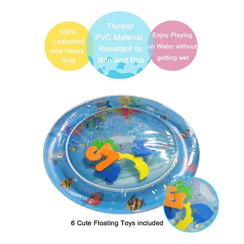 Water Pad Inflation Cushion Outdoor Party Splash Play Pat Mat