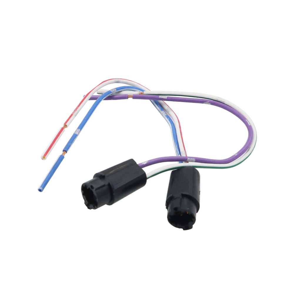 Ysy 1 stk  t10 w5w t5 hårde sclerosal pæreholder adaptere kabel led pære stik sokkel kile base pære stik