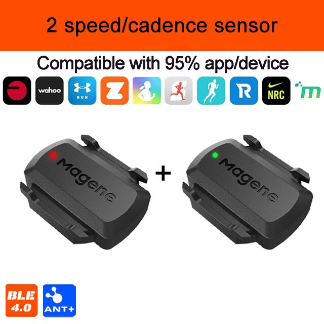 Magene H64 Hartslagmeter Borstband Ant + &amp; Bluetooth 4.0 Hartslagsensor IP67 Waterdichte Dual Modus Snelheid cadanssensor: Mode 8