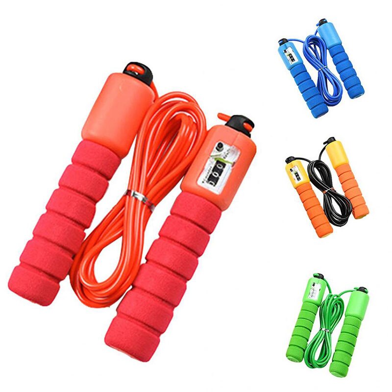 Springen Touwen Met Teller Sport Fitness Verstelbare Speed Tellen Jump Rope Skipping Voor Volwassenen En Kinderen Jump Workout