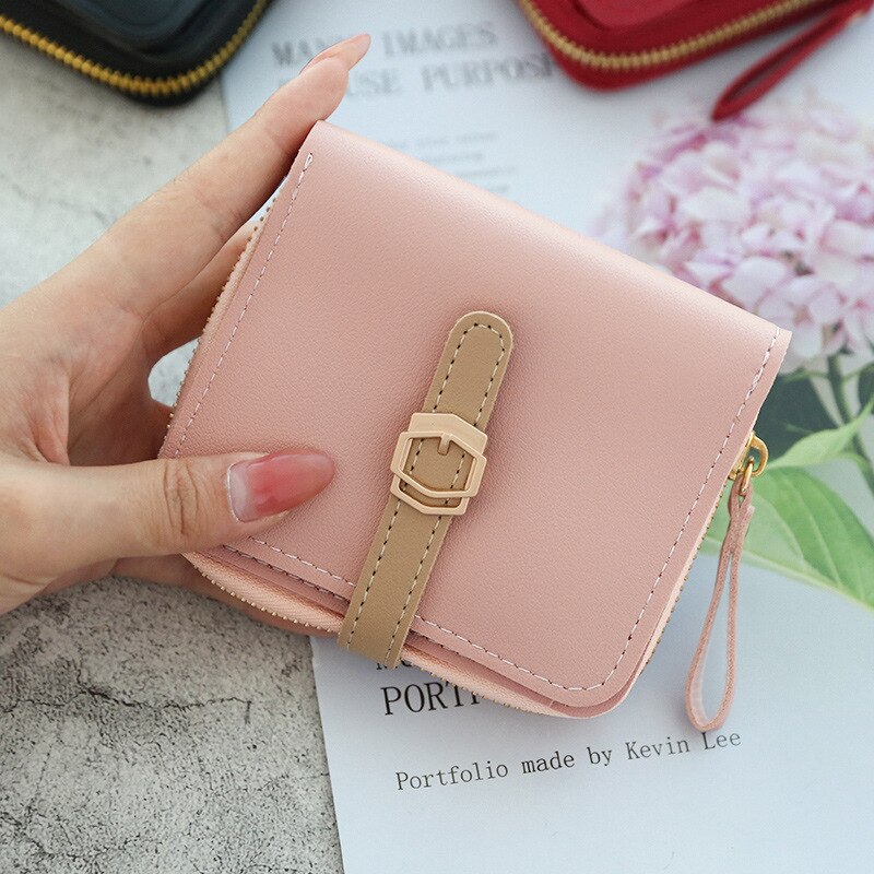 Women's Wallet Short Women Coin Purse Wallets For Woman Card Holder Small Ladies Wallet Female Hasp Mini Clutch For Girl