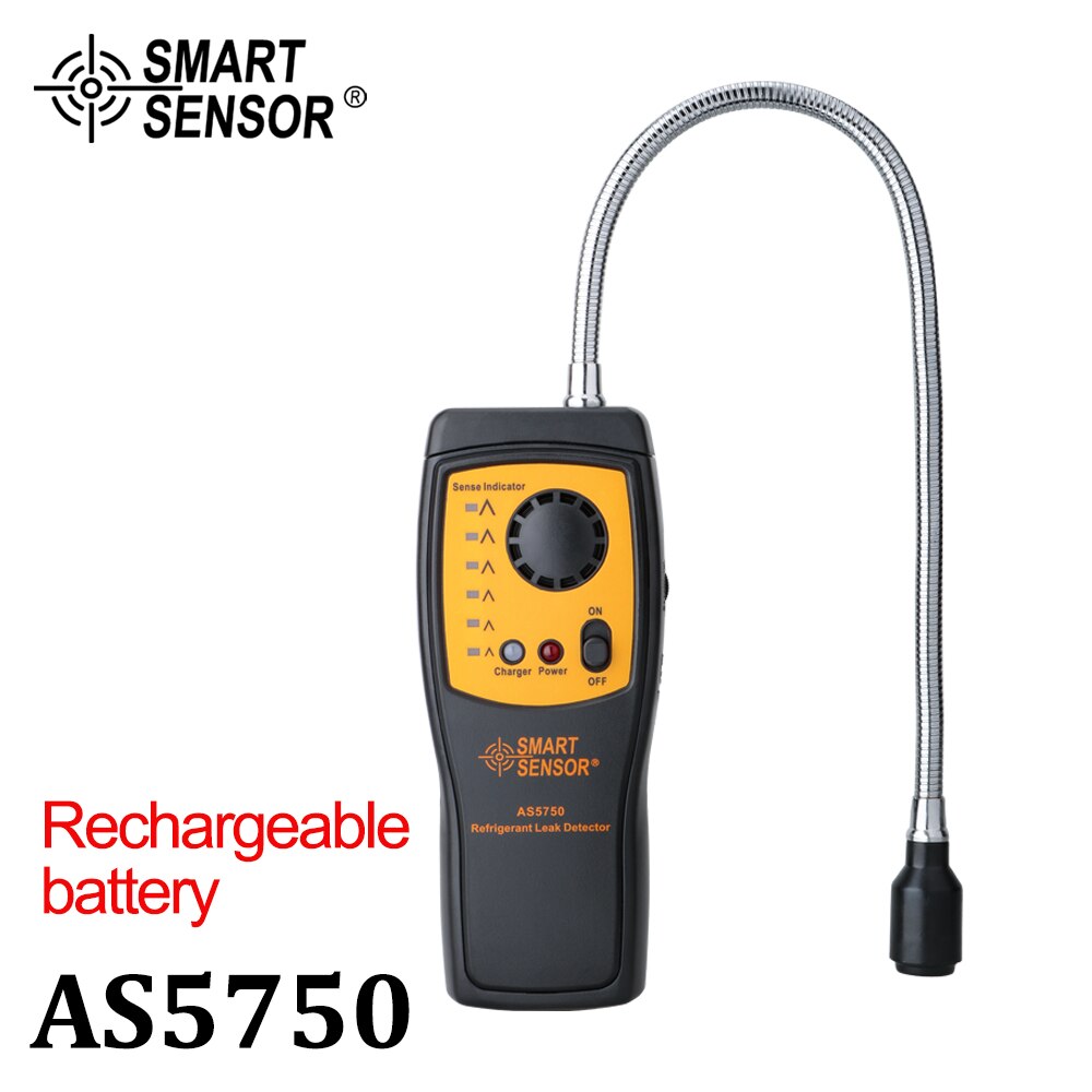 Refrigerant Gas Analyzer Gas Leak Tester Halogen Freon Leak Detector Air Conditioning Monitor CFCs HCFCs HFCs R22 R134A: AS5750