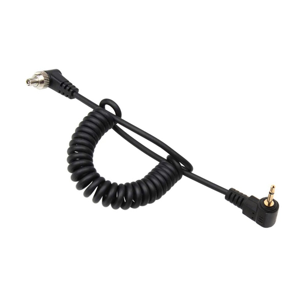 Cable de sincronización para PC, luz de Flash PC2.5, 2,5mm a macho, enchufe de Flash de 30-100cm para estudio de fotografía, disparador de cámara, accesorios de Flash