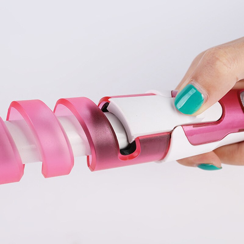 Roterende keramische stylingtools, krultang, haargolf, peerbloemkegel, elektrische haarkrultang, roller