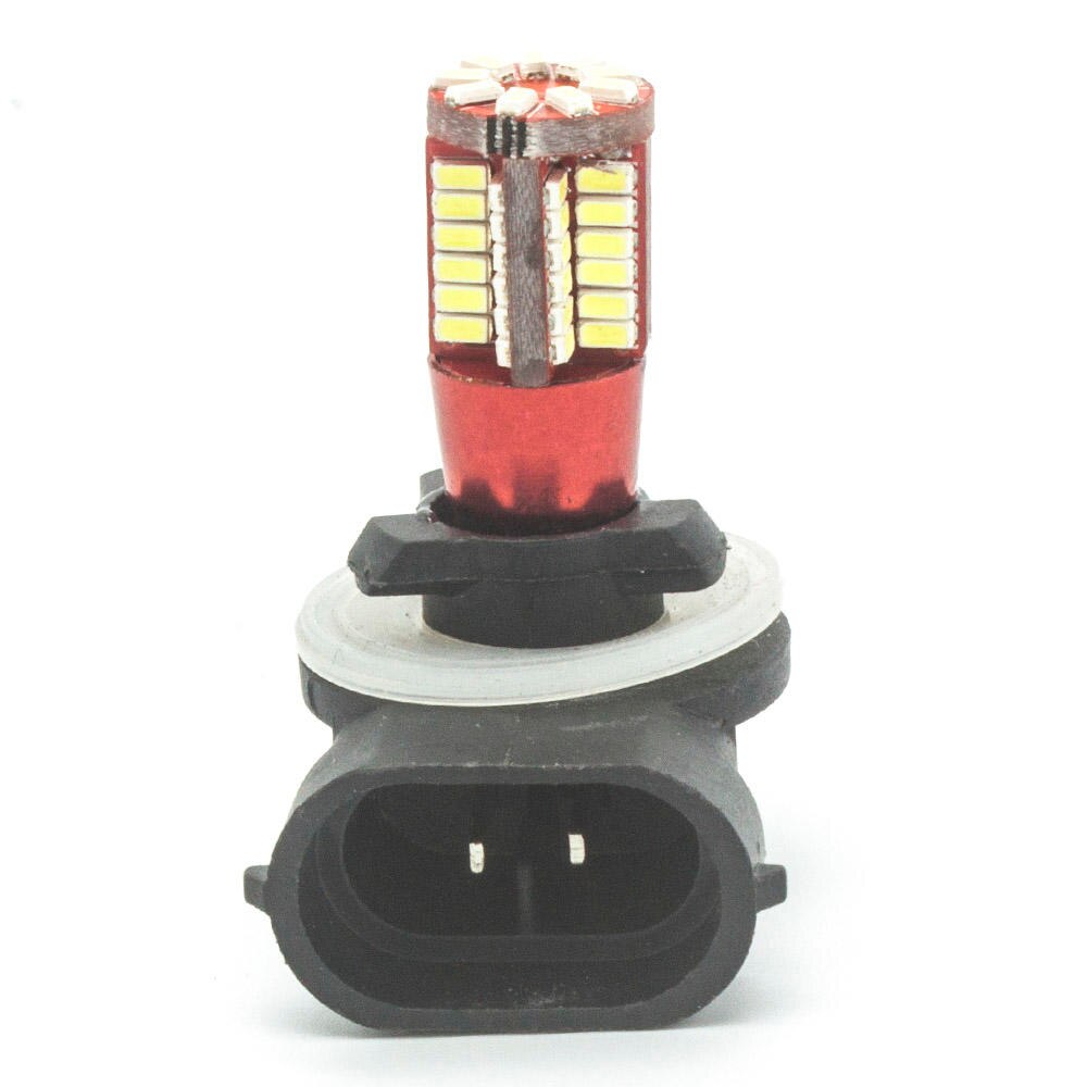 1 stk 881 pgj 13 auto bil led pærer  dc 12v hvide lys tågelygter kørelygte 57 3014 smd pære