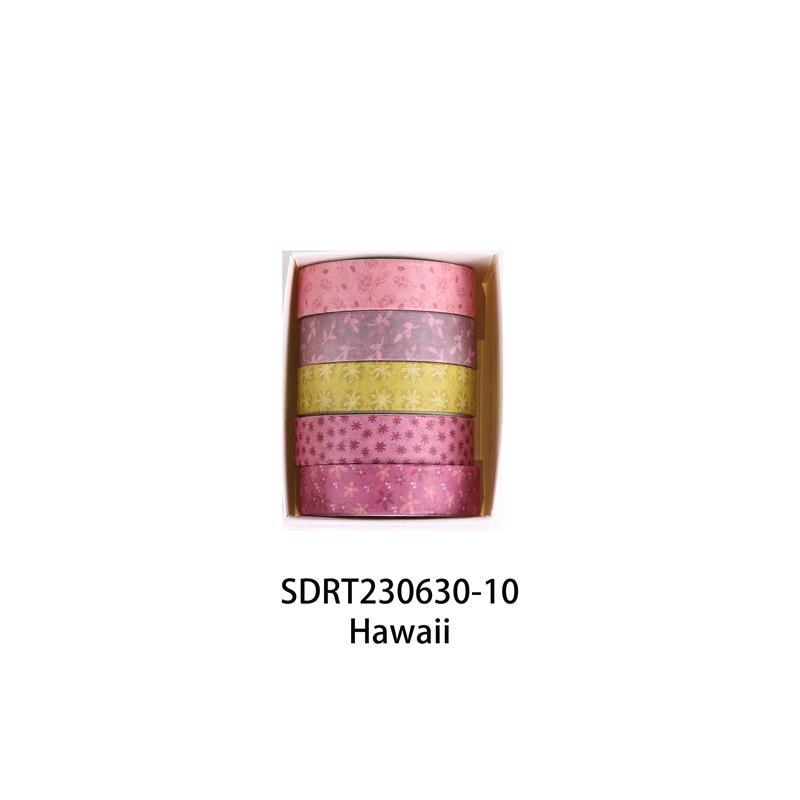 5 uds cintas Washi básicas Scrapbooking conjunto de cintas Washi suministros escolares Cinta Adhesiva Decorativa otoño papelería Cinta adhesiva: Verde claro