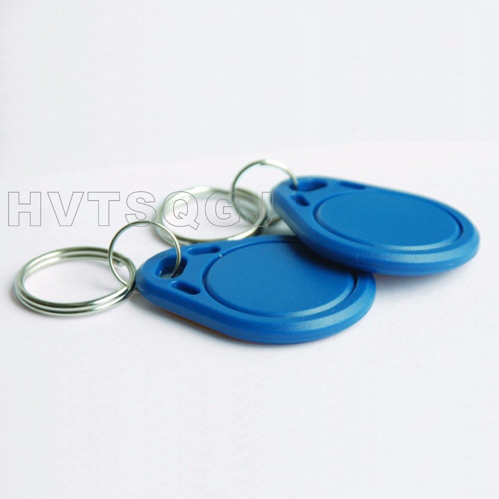 100pcs 125khz proximity RFID plastic fob key Keyfob for access control systems