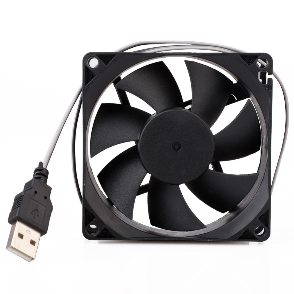 5V 80 Mm Computer Fan Draagbare Usb Cooler Kleine Pc Cpu Cooling Computer Componenten Koeling Accessoires Low Noise